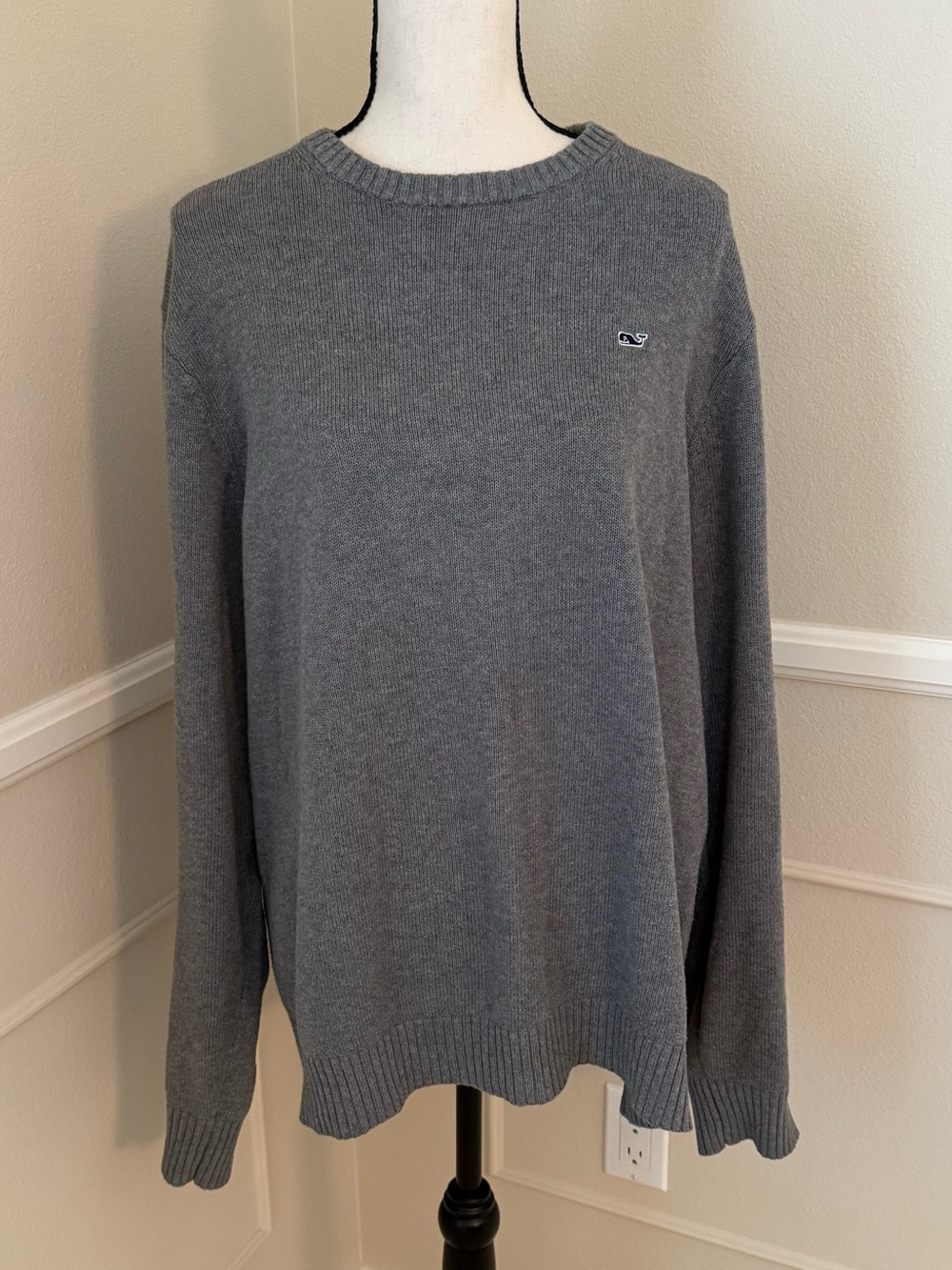 Gray Knit Vineyard Vines Men’s Sweater